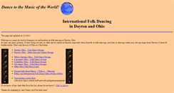 Desktop Screenshot of daytonfolkdance.com